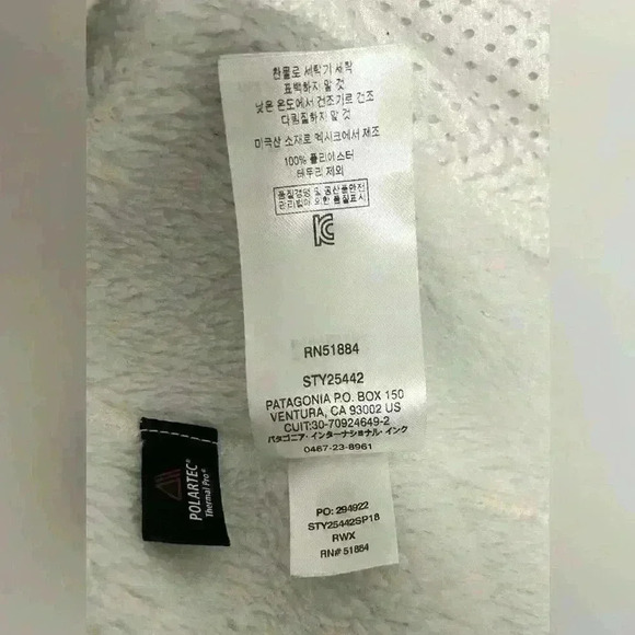 Patagonia women’s Patagonia Re-Tool Snap Pullover fleece, sz  XS - Picture 8 of 9